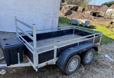 Location Remorque double essieux Moins de 750kg Autre à Boigny-sur-Bionne
